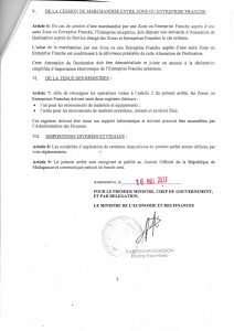 Arrêté N°17334-2023-MEF/SG/DGD Portant Informatisation Des Obligations ...